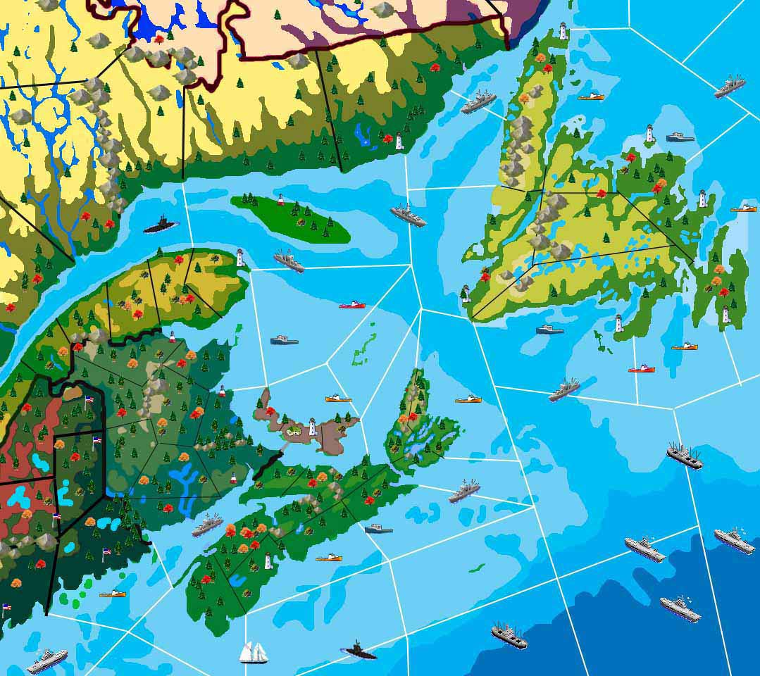 the map